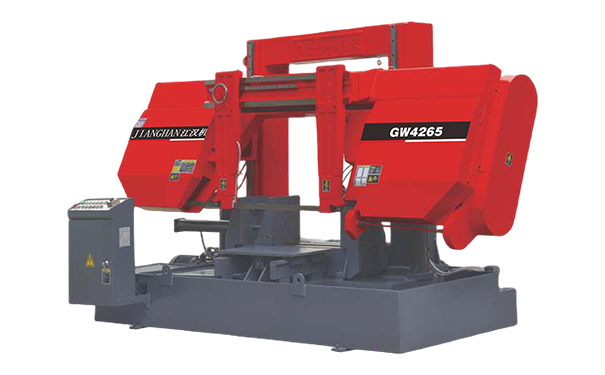 蔡甸GW4265双柱龙门卧式带锯床